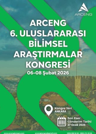 arceng 6 uluslararası bilimsel